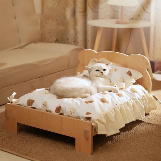 chat allonge lit pour chat minibed