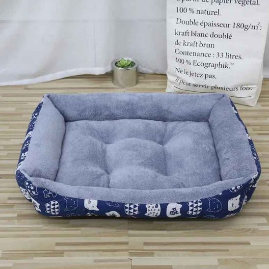 panier chat miaouss bleu