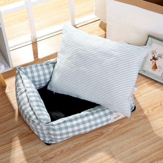 panier pour chat grisou coussin retire