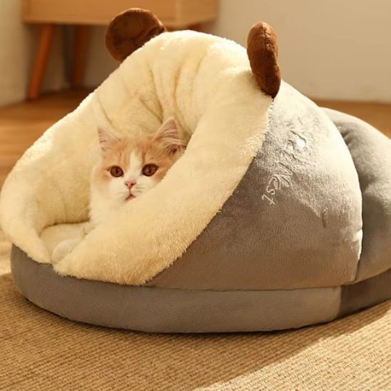 panier pour chat ronson variante gris