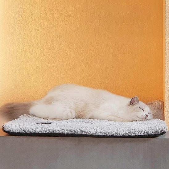 tapis chauffant chat chauffinou sieste au chaud