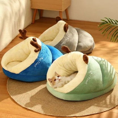 chat couche dans panier pour chat ronson variante