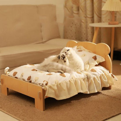 chat curieux lit pour chat minibed