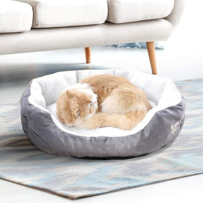 chat en boule dans panier chat chatmalo