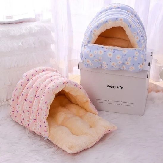 coussin chat toudoux forme igloo moelleux