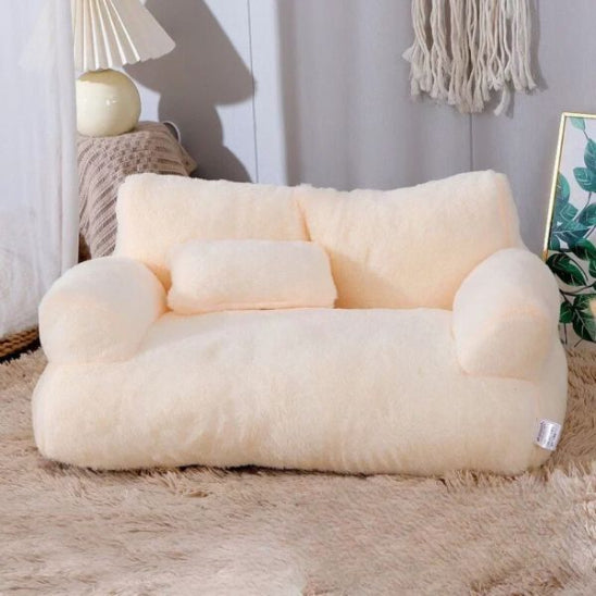 design beige canape pour chat mewsofa
