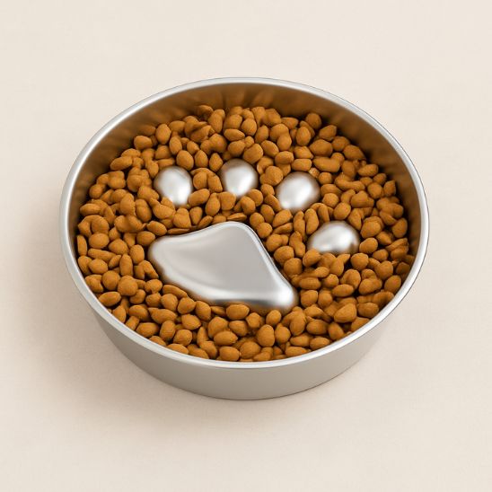 gamelle anti-glouton chat croqbol forme patte