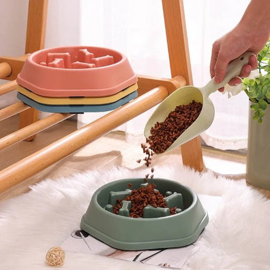 Gamelle anti glouton chat | Croqino™ - Miss - Tigri