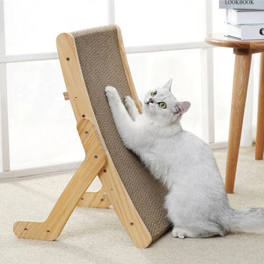 Griffoir chat Pattou en position inclinée pour griffades naturelles