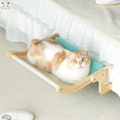 hamac  pour chat kittyrelax bleu
