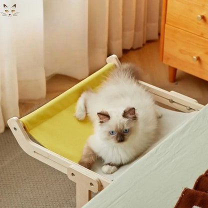 Hamac pour chat KittyRelax jaune