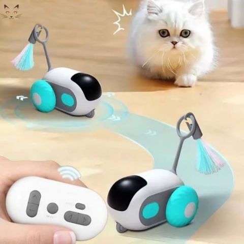 jouet-pour-chat-joyride-bleue-telecomande