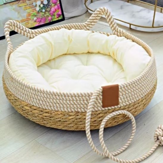 Panier en osier pour chat | Chatéa™ - Miss - Tigri