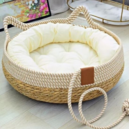 Panier en osier pour chat | Chatéa™ - Miss - Tigri