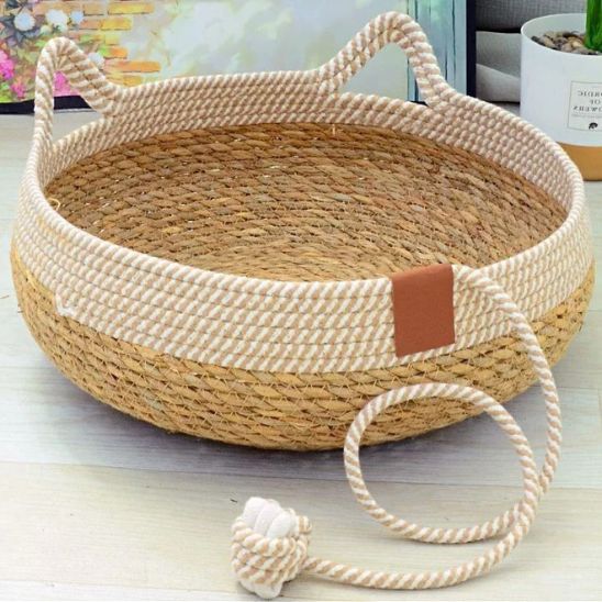 Panier en osier pour chat | Chatéa™ - Miss - Tigri