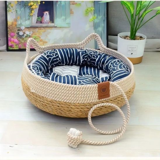Panier en osier pour chat | Chatéa™ - Miss - Tigri