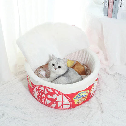 panier pour chat ramini design nouilles