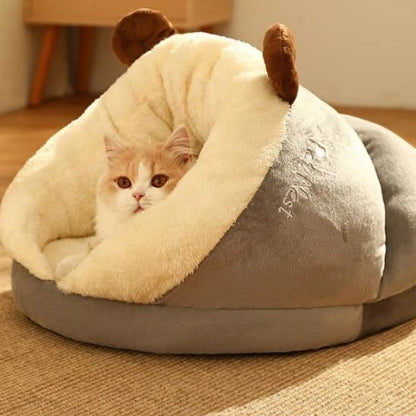 panier pour chat ronson variante gris