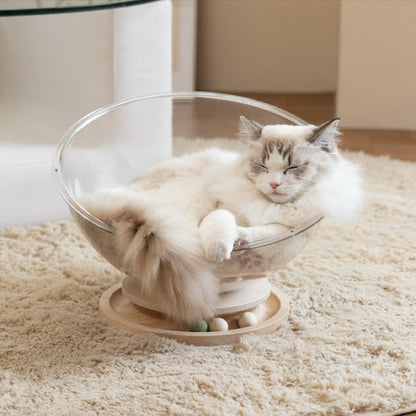 ragdoll endormi dans panier chat cosmocat
